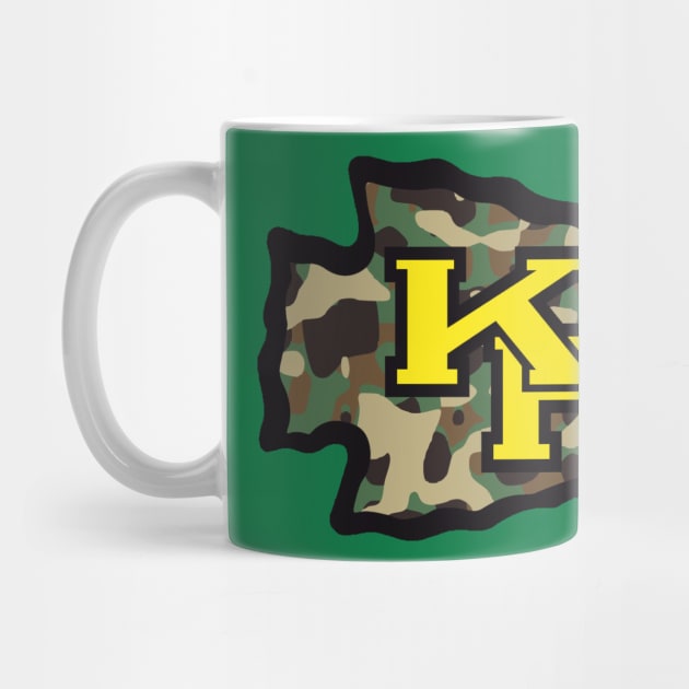 KP Chiefs camouflage logo by ArmChairQBGraphics